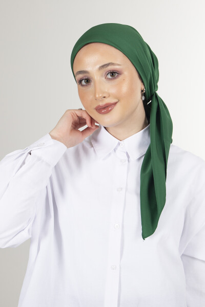 Zümrüt Twill Eşarp - 4