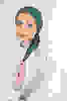 Zümrüt Twill Eşarp Zümrüt